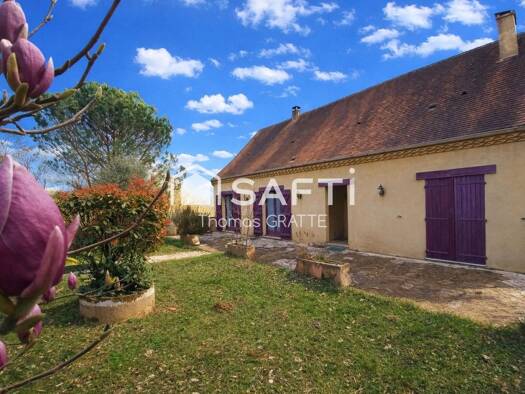 Maison à vendre 215 000 € 6 pièces 4 chambres 144 m² 2 000 m² de terrain Vitrac 24200