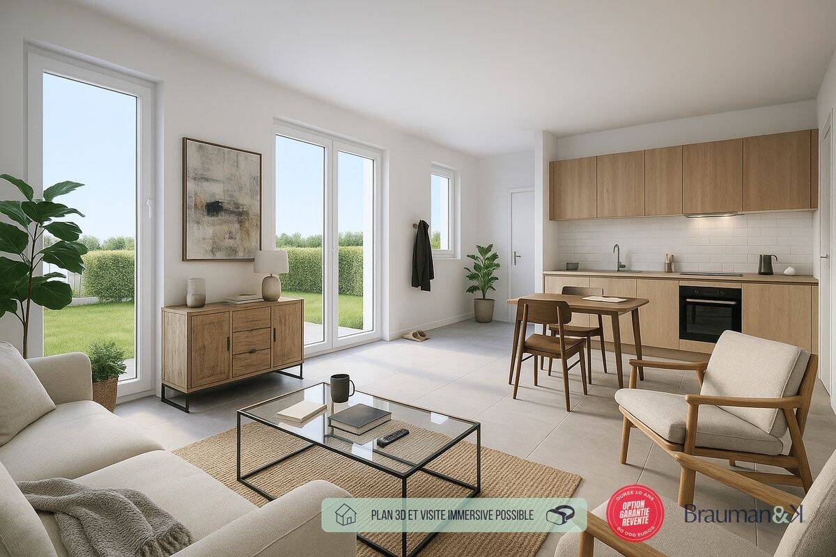 Appartement 3 pièces 60 m² · à Fontaine-lès-Dijon · 60 m² · 249 000 €