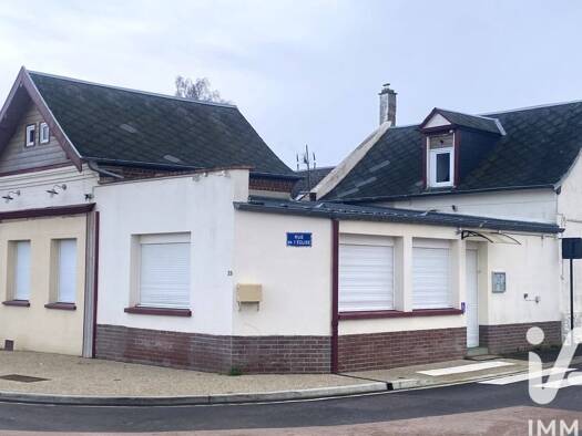 Maison à vendre 137 000 € 4 pièces 3 chambres 134 m² 30 m² de terrain Éplessier 80290