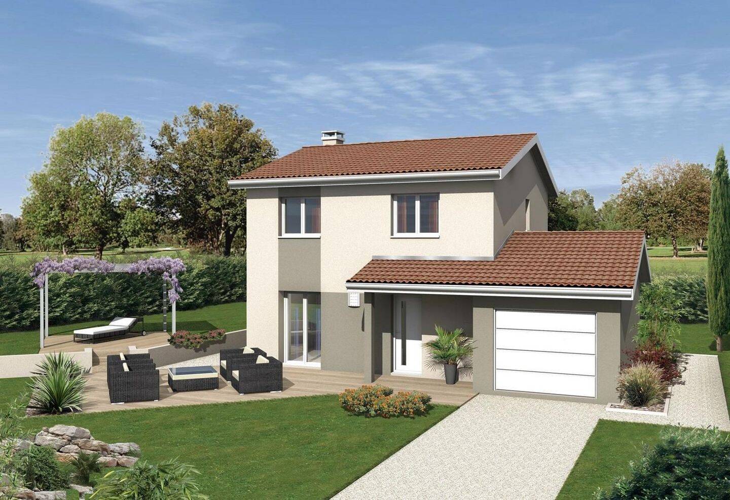 Maison 5 pièces 90 m² · à Saint-Paul-de-Varax · 90 m² · 212 900 €