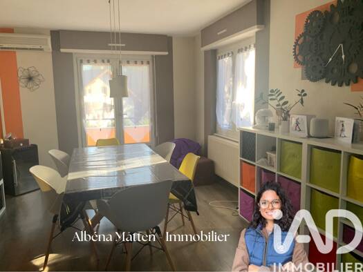 Appartement à vendre 168 000 € 4 pièces 2 chambres 77,6 m² Étage 1/4 Saint Joseph-Mittelharth Colmar 68000