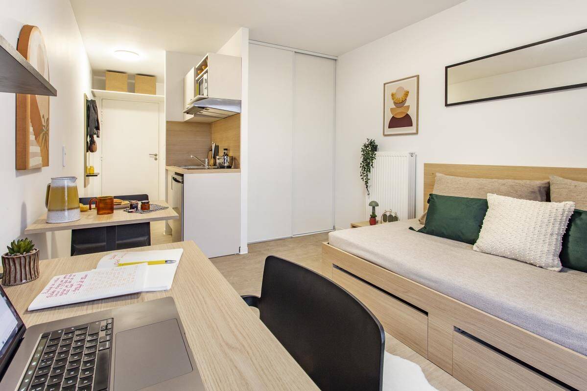 Appartement 1 pièce 18 m² · à Vandœuvre-lès-Nancy · 18 m² · 520 €