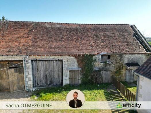 Maison à vendre 19 000 € 3 pièces 2 chambres 120 m² 649 m² de terrain Yzeures-sur-Creuse 37290