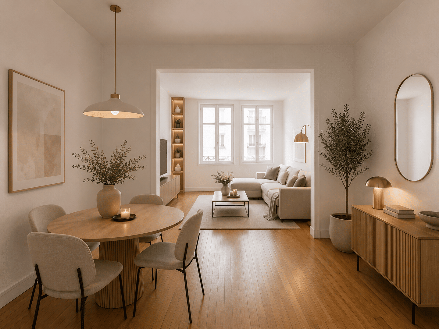 Appartement 2 pièces 51 m² · à Levallois-Perret · 51,4 m² · 415 000 €