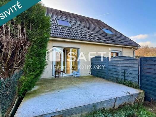 Maison à vendre 98 500 € 4 pièces 1 chambre 53 m² 97 m² de terrain Bruyères-et-Montbérault 02860