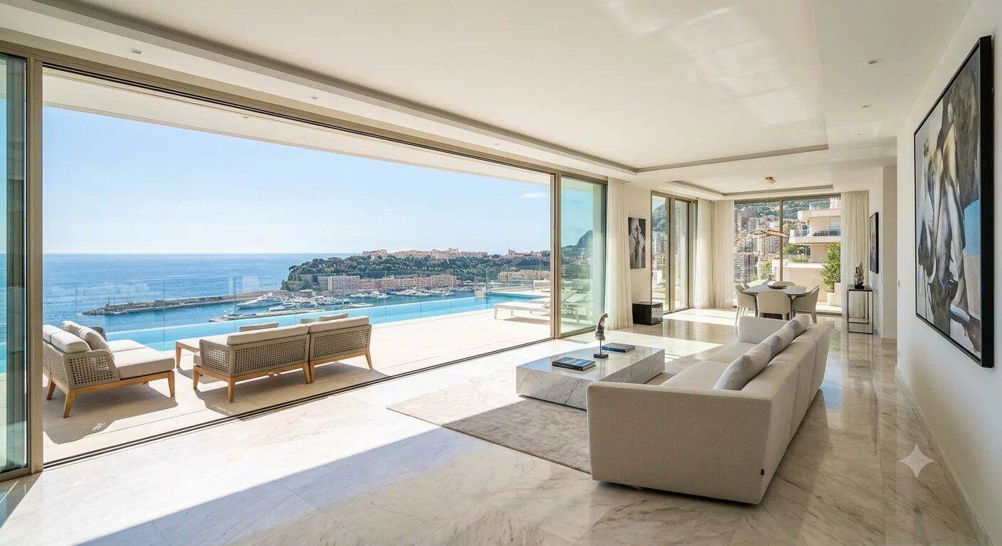 Appartement 4 pièces 84 m² · à Beausoleil · 84 m² · 827 500 €