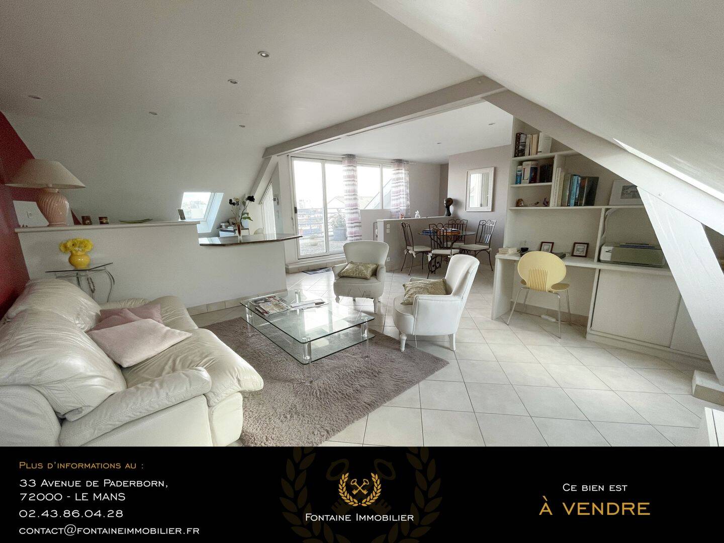 Appartement 2 pièces 87 m² · à Le Mans · 87,3 m² · 147 000 €