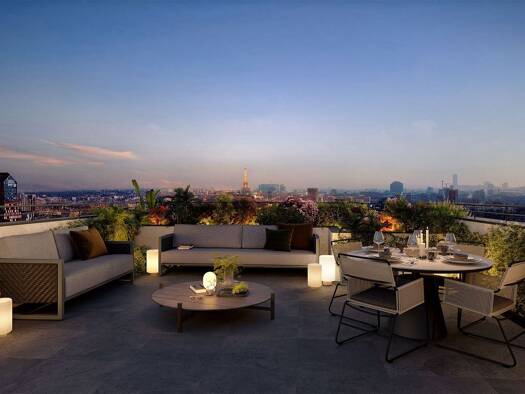 Appartement à vendre - neuf 469 000 € 2 pièces 1 chambre 52,8 m² RDC Bellevue Meudon 92190