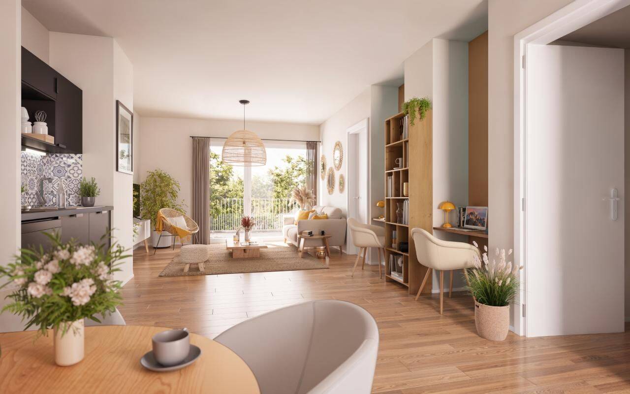 Appartement 3 pièces 56 m² · à Toulouse · 56 m² · 267 500 €