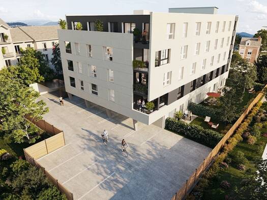 Appartement à vendre - neuf 92 500 € 1 pièce 19 m² Étage 4/4 dès le 31/12/2027 Saint Clément-Jardin des Plantes-Grammont Rouen 76000