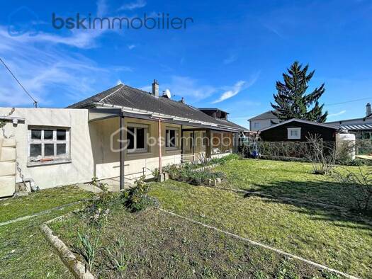 Maison de plain-pied à vendre 158 000 € 5 pièces 2 chambres 65 m² 360 m² de terrain Forêt Saint-Étienne-du-Rouvray 76800