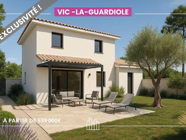 Maison à vendre - neuf 539 000 € 5 pièces 116 m² Vic-la-Gardiole 34110