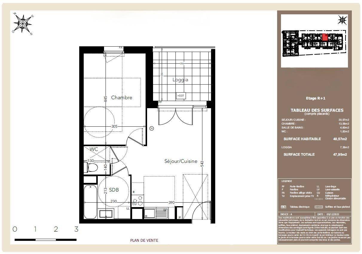 Appartement 2 pièces 41 m² · à Castelnau-le-lez · 41 m² · 235 000 €