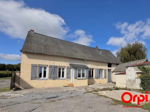 Maison à vendre 109 900 € 4 pièces 2 chambres 100 m² 2 230 m² de terrain Luzoir 02500