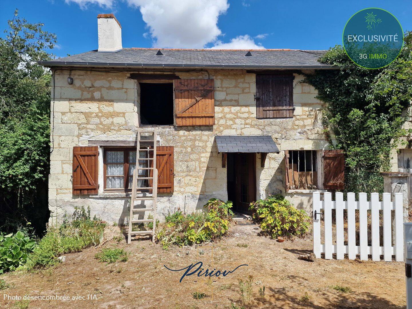 Maison 2 pièces 32 m² · à Cizay-la-Madeleine · 32 m² · 43 000 €
