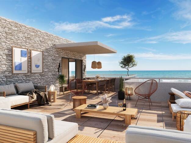 Appartement à vendre - neuf 264 900 € 2 pièces 1 chambre 38,3 m² RDC Le Barcarès 66420