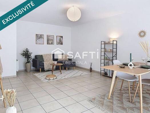 Appartement à vendre 198 000 € 4 pièces 3 chambres 72 m² Étage 1/2 Lalande Toulouse 31200