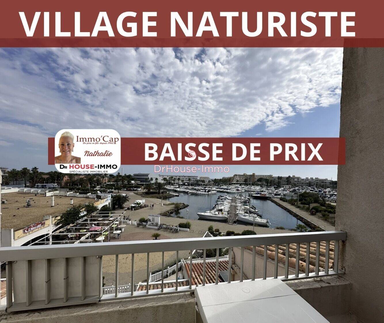Appartement 1 pièce 22 m² · à Agde · 22,2 m² · 195 000 €