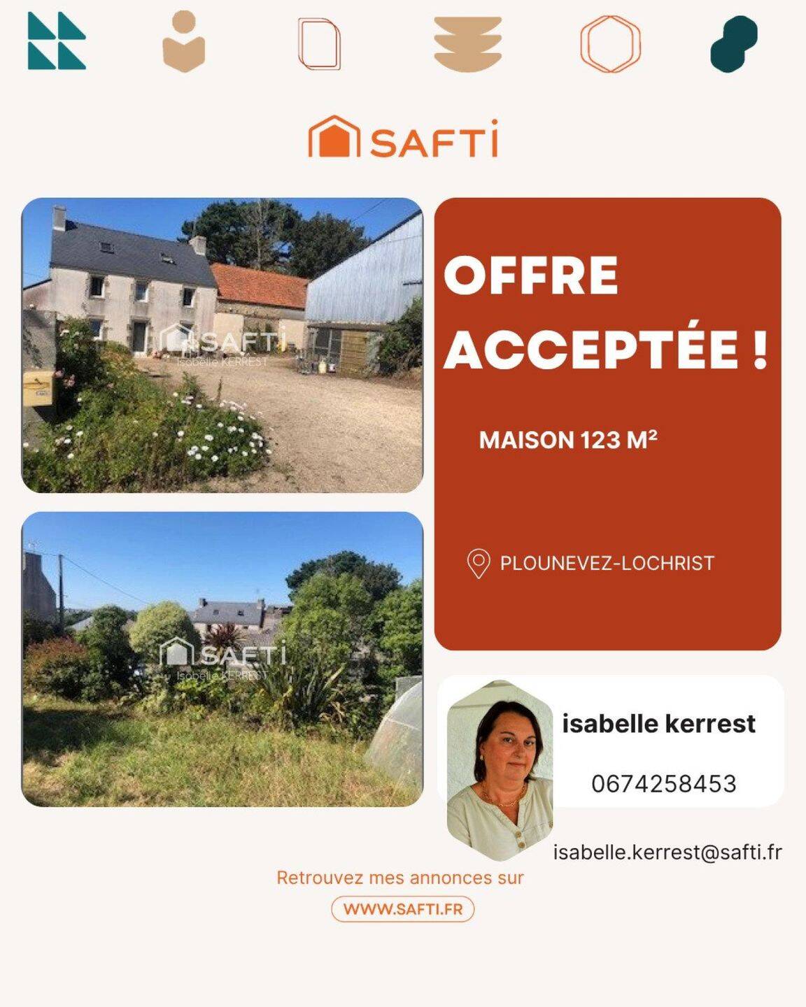 Maison 7 pièces 123 m² · à Plounévez-Lochrist · 123 m² · 153 000 €