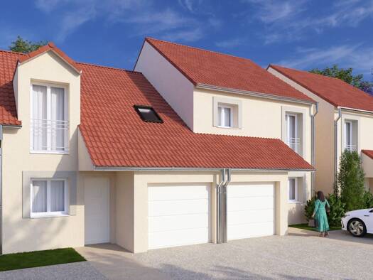 Maison à vendre - neuf 248 900 € 5 pièces 3 chambres 80 m² 229 m² de terrain Gare-Gambetta-Piemont Mont-Saint-Martin 54350