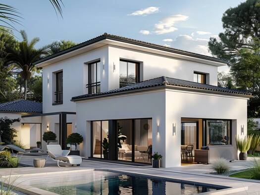 Terrain avec maison neuve à vendre 379 000 € 6 pièces 5 chambres 130 m² 480 m² de terrain Popian 34230