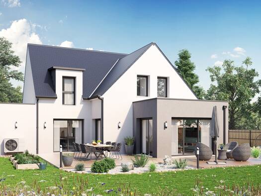 Terrain avec maison neuve à vendre 535 496 € 6 pièces 5 chambres 158 m² 660 m² de terrain Piriac-sur-Mer 44420