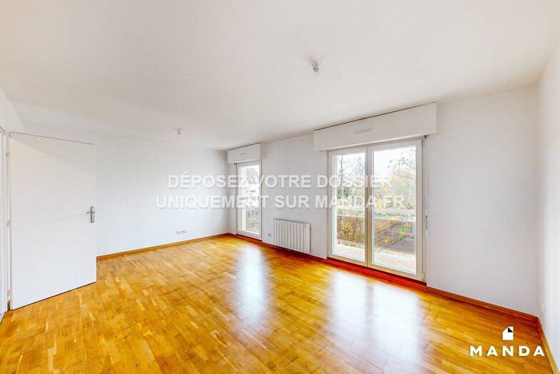 Appartement à louer 900 € 3 pièces 2 chambres 72 m² 2ème étage Montagne Verte-Centre Ouest Strasbourg 67200