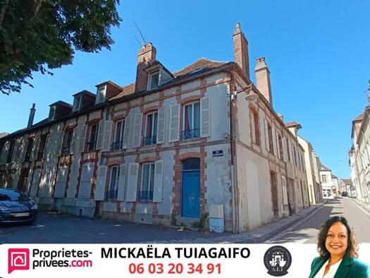 Maison à vendre 156 450 € 9 pièces 4 chambres 201 m² 71 m² de terrain Est Sud Centre Sézanne 51120