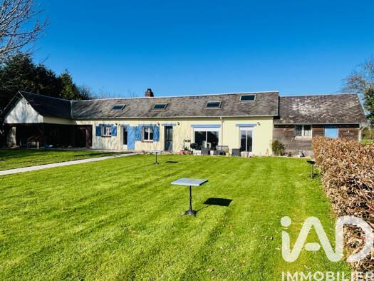 Maison à vendre 279 000 € 6 pièces 4 chambres 140 m² 1 700 m² de terrain Rocquemont 76680