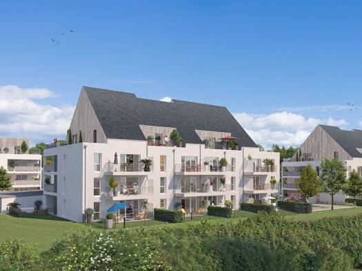 Appartement à vendre - neuf 210 400 € 2 pièces 1 chambre 43,7 m² dès le 30/06/2028 Le Guézy La Baule-Escoublac 44500