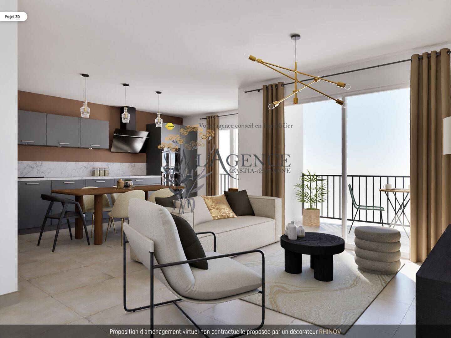 Appartement 3 pièces 75 m² · à Saint-Florent · 74,7 m² · 365 000 €