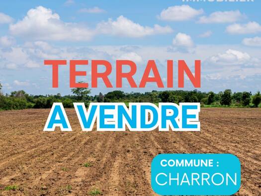Terrain constructible viabilisé à vendre 83 600 € 418 m² de terrain Charron 17230