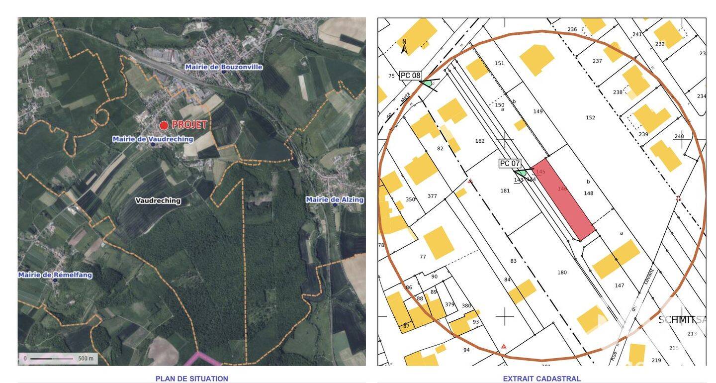 Terrain de 868 m² à Vaudreching - photo 2