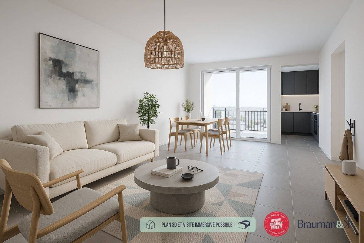 Appartement 4 pièces 96 m² · à Caen · 96 m² · 458 000 €