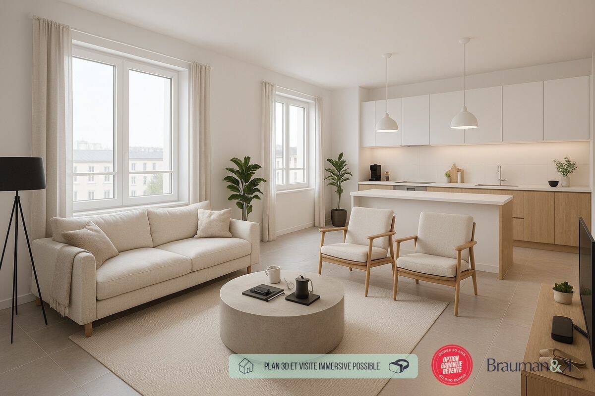 Appartement 4 pièces 84 m² · à Rennes · 84 m² · 497 812 €
