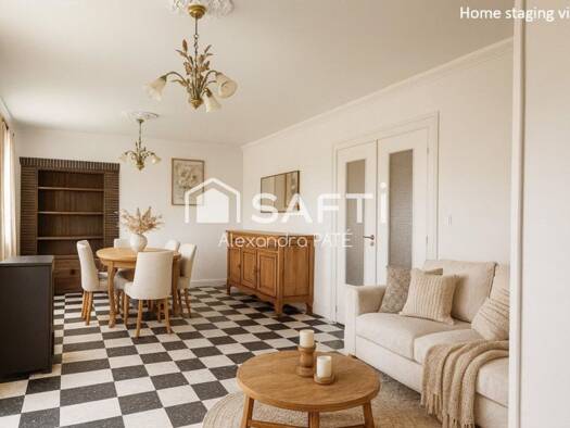 Maison de plain-pied à vendre 236 000 € 4 pièces 3 chambres 78 m² 794 m² de terrain Guignicourt 02190