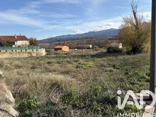 Terrain constructible viabilisé à vendre 65 000 € 896 m² de terrain Catllar 66500