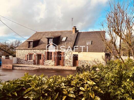 Maison à vendre 423 000 € 6 pièces 5 chambres 153 m² 3 490 m² de terrain Centre Sud Est Bruz 35170