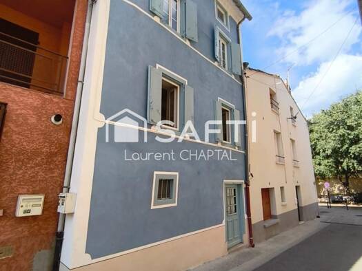 Maison à vendre 77 000 € 3 pièces 2 chambres 54 m² 39 m² de terrain Centre Ville Limoux 11300