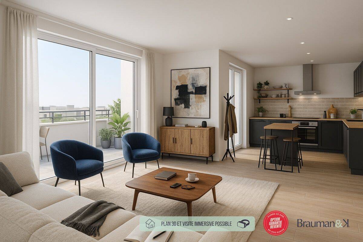 Appartement 4 pièces 77 m² · à Rouen · 77 m² · 215 001 €