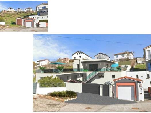 Terrain constructible viabilisé à vendre 155 000 € 764 m² de terrain Sud Est Unieux 42240