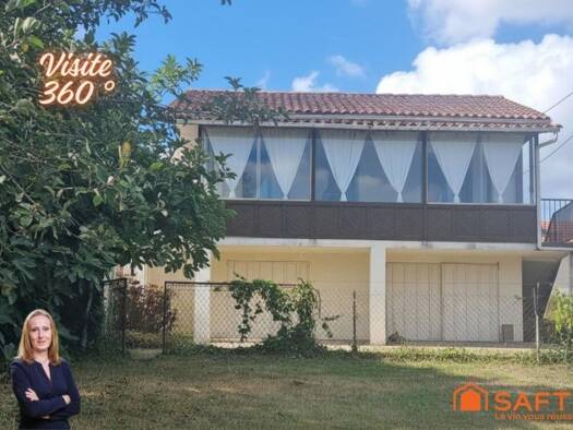 Maison à vendre 102 000 € 4 pièces 2 chambres 74 m² 1 530 m² de terrain Brossac 16480