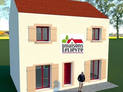 Terrain avec maison neuve à vendre 320 915 € 5 pièces 4 chambres 96 m² 209 m² de terrain Chamarande 91730