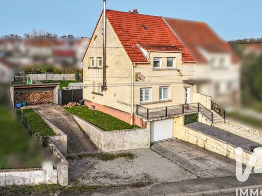 Maison à vendre 179 000 € 5 pièces 3 chambres 110 m² 647 m² de terrain Ouest Faulquemont 57380