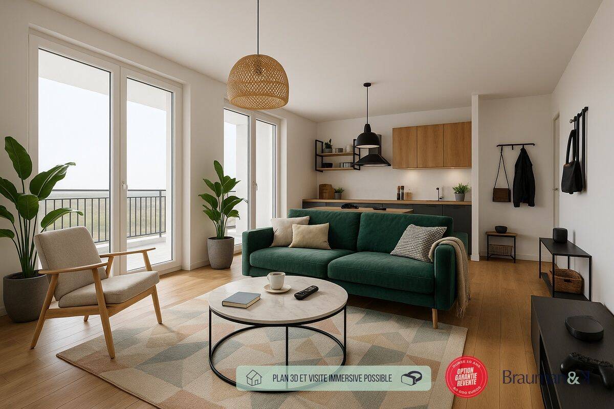Appartement 5 pièces 85 m² · à Décines-Charpieu · 85 m² · 378 000 €