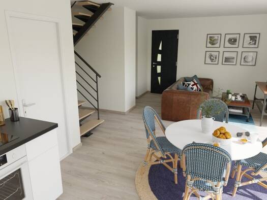 Terrain avec maison neuve à vendre 185 350 € 4 pièces 2 chambres 70 m² 449 m² de terrain Sainte-Maure-de-Touraine 37800