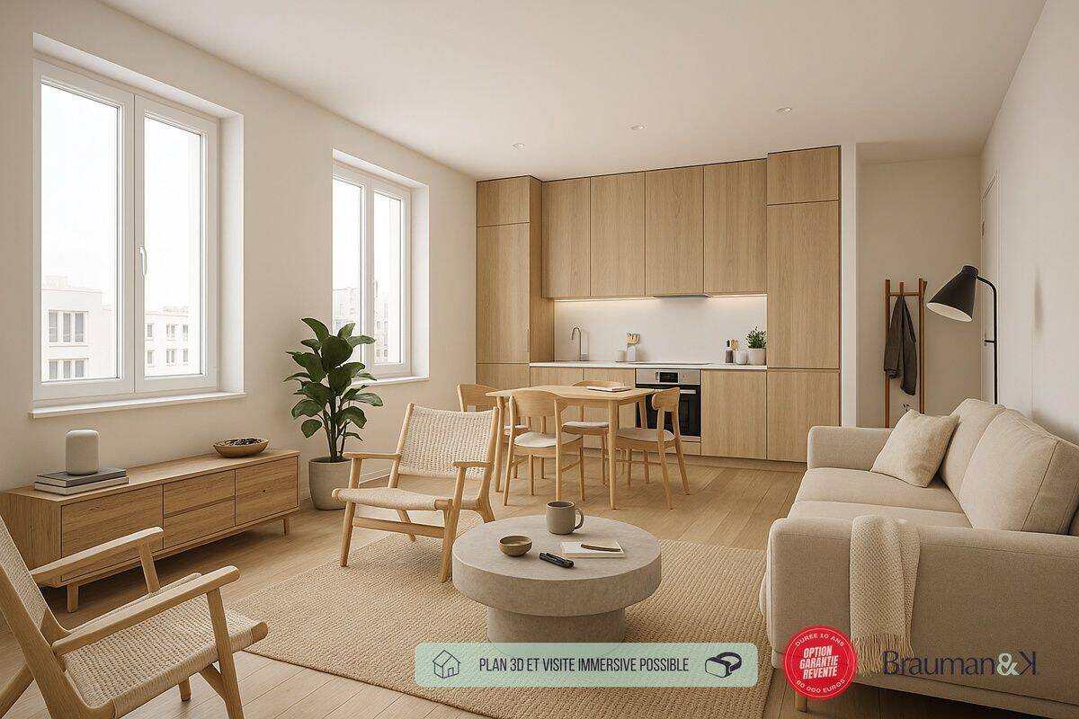 Appartement 3 pièces 65 m² · à La Motte-Servolex · 65 m² · 307 000 €