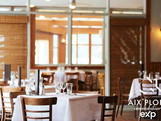 Restaurant à vendre Fonds de commerce 152 500 € 141 m² d'espace de restauration Aix-les-Bains 73100