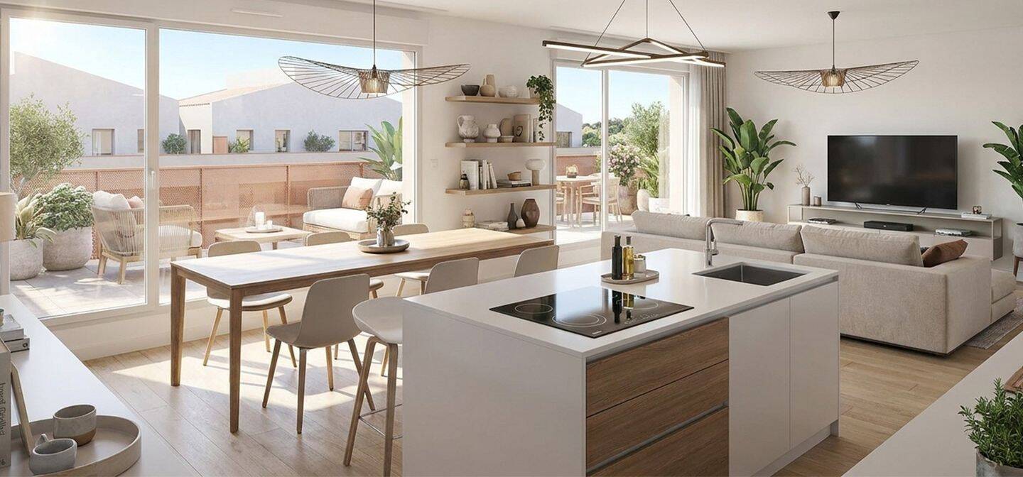Appartement 3 pièces 63 m² · à Saint-Brès · 63,2 m² · 265 000 €