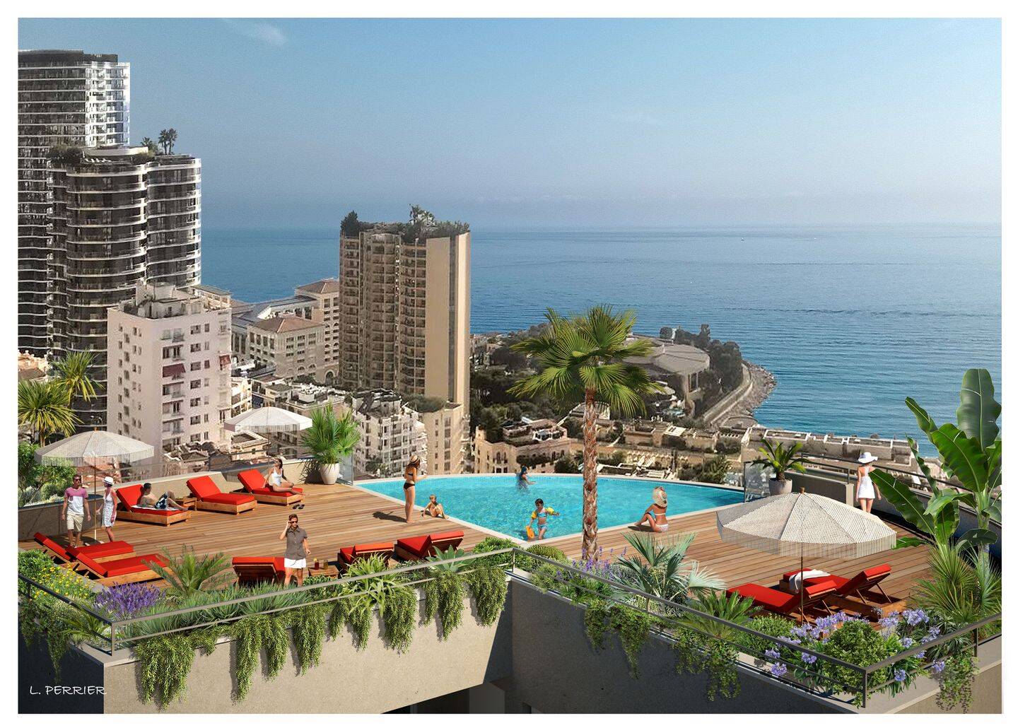Appartement 1 pièce 34 m² · à Beausoleil · 34,3 m² · 1 614 €